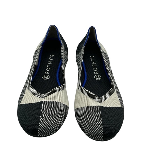Rothy's Shoes - Rothy's Black and White Women's Flats